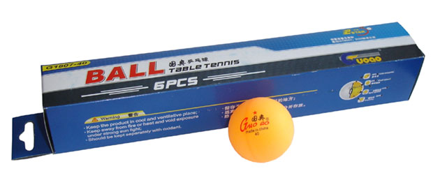Zobrazit detail zboží: ACRA G1807-40 míčky na stolní tenis 6 ks 40 mm (Míčky)